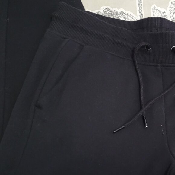 90 Degrees Black Joggers w/Elastic& Drawstring Waist Medium EUC - Picture 7 of 7